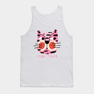 PINK TIGER Tank Top